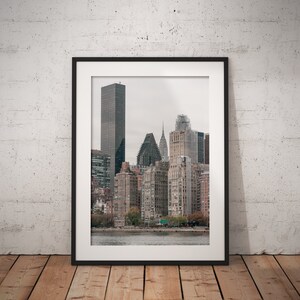 New York Print, Manhattan Print, Chrysler Building Print, Urban Print, New York Skyline Print, Digital File, Fine Art Print