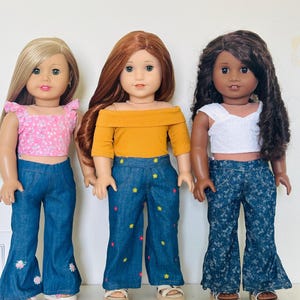 Soft Jeans for 18 inch Dolls