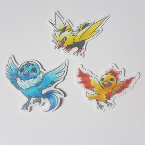 Pacote de adesivos Triple Youngified Birds