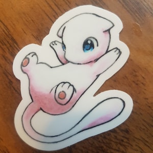verjüngt Mew Aufkleber