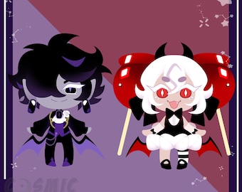 CRK - Bite Sized Sillies (Black Sapphire and Candy Apple)