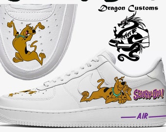 custom air force 1 scooby doo