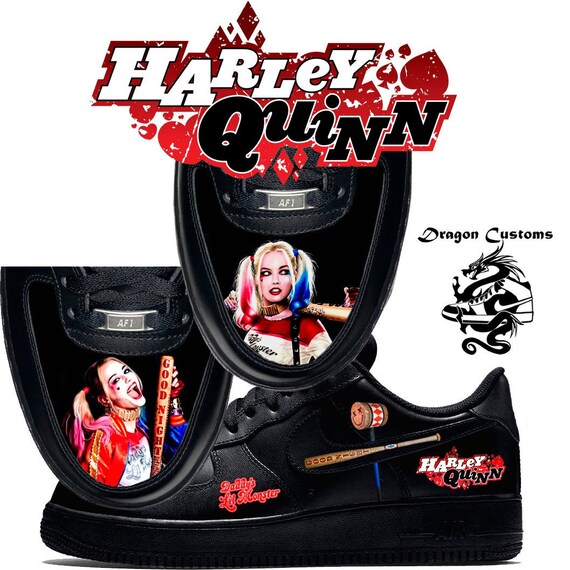 harley quinn sneakers