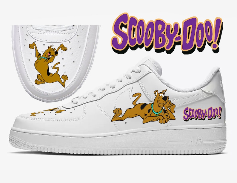 custom scooby doo air force 1