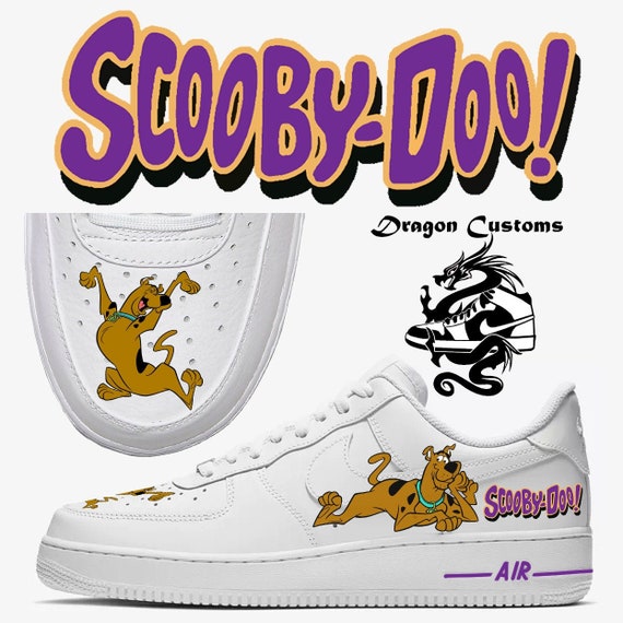 custom scooby doo air force 1