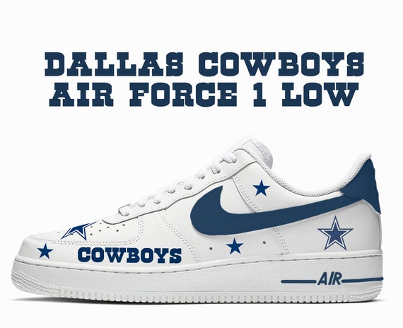 dallas cowboys nike air force ones