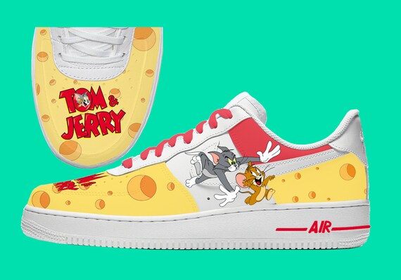 nike air force 1 custom tom and jerry