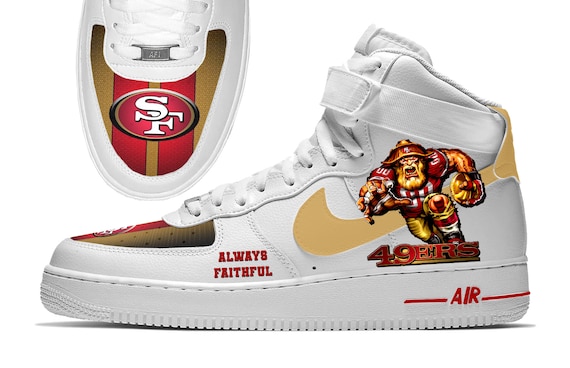 custom 49ers nike shoes