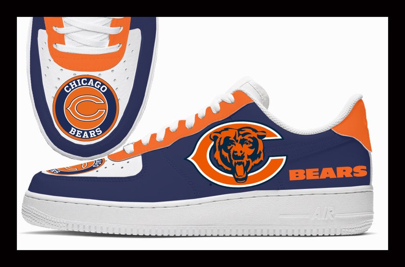 chicago bears nike sneakers
