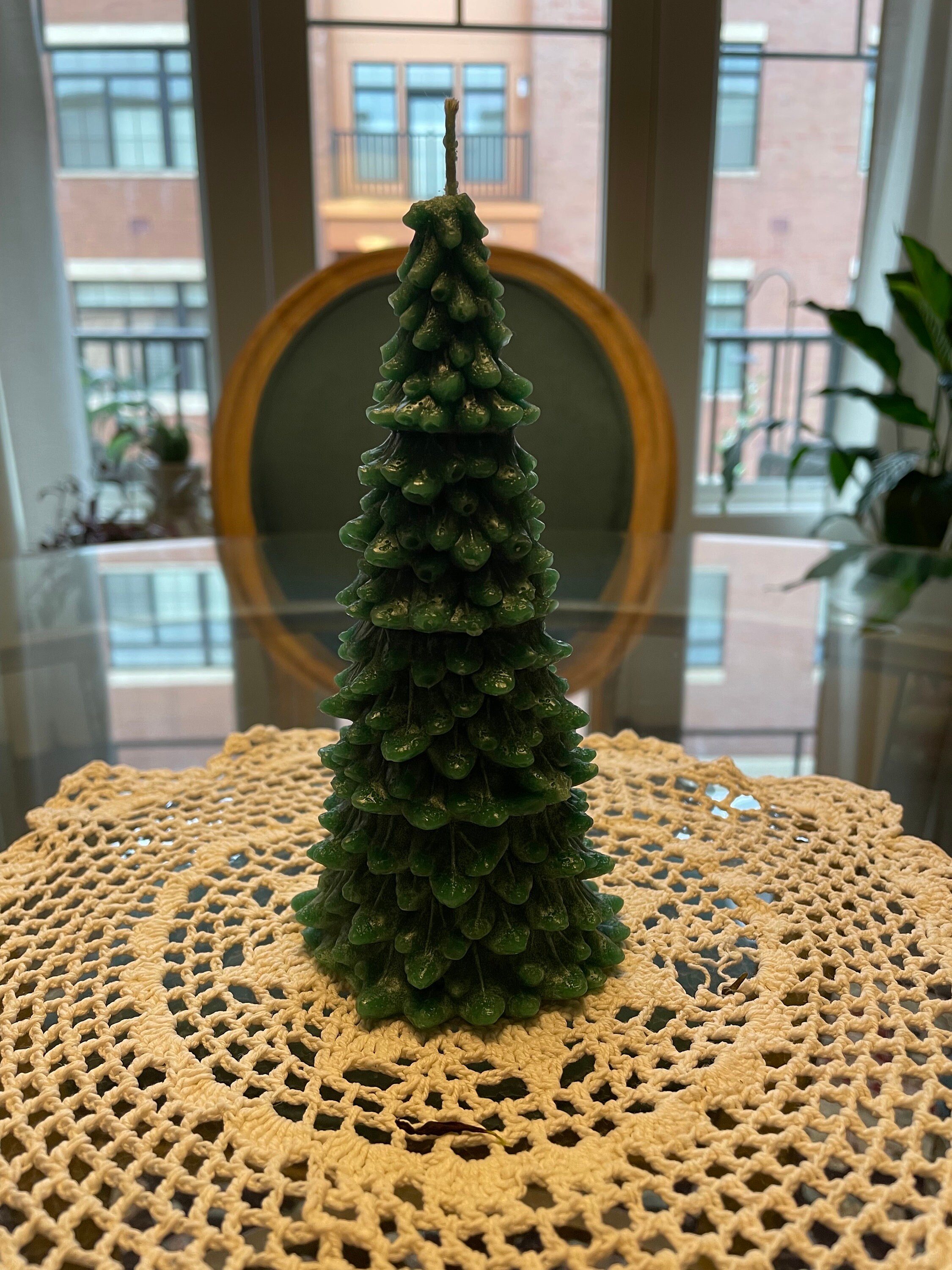 7" Christmas Tree Candle, Fragrance Tree Candle, Gift, 7"candles, Large Tree candle, Christmas present