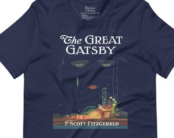 The Great Gatsby T-Shirt | F. Scott Fitzgerald | Classic Book | The Jazz Age