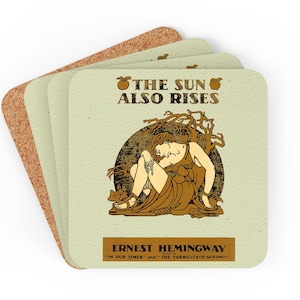 The Sun Also Rises Coaster | Classic Book | Literary Gift
