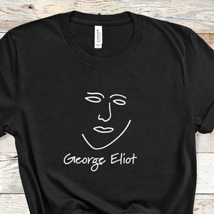George Eliot Tee | Middle March | Silas Marner | Classic Books | Literary Shirts