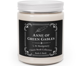 Anne of Green Gables Scented Candle | 9 Ounces | Classic Book | Literary Gift