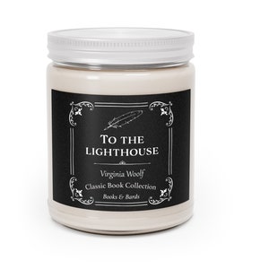 To the Lighthouse Scented Candle | Virginia Woolf | Classic Book | Literary Gift