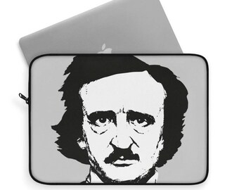 Funda para portátil de Edgar A. Poe, regalo para amantes de los libros, bolso para ordenador, libros clásicos, regalo literario