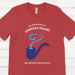 Sherlock Holmes  Tee | The Adventures of Sherlock Holmes | Sir Arthur Conan Doyle | Unisex T-Shirt