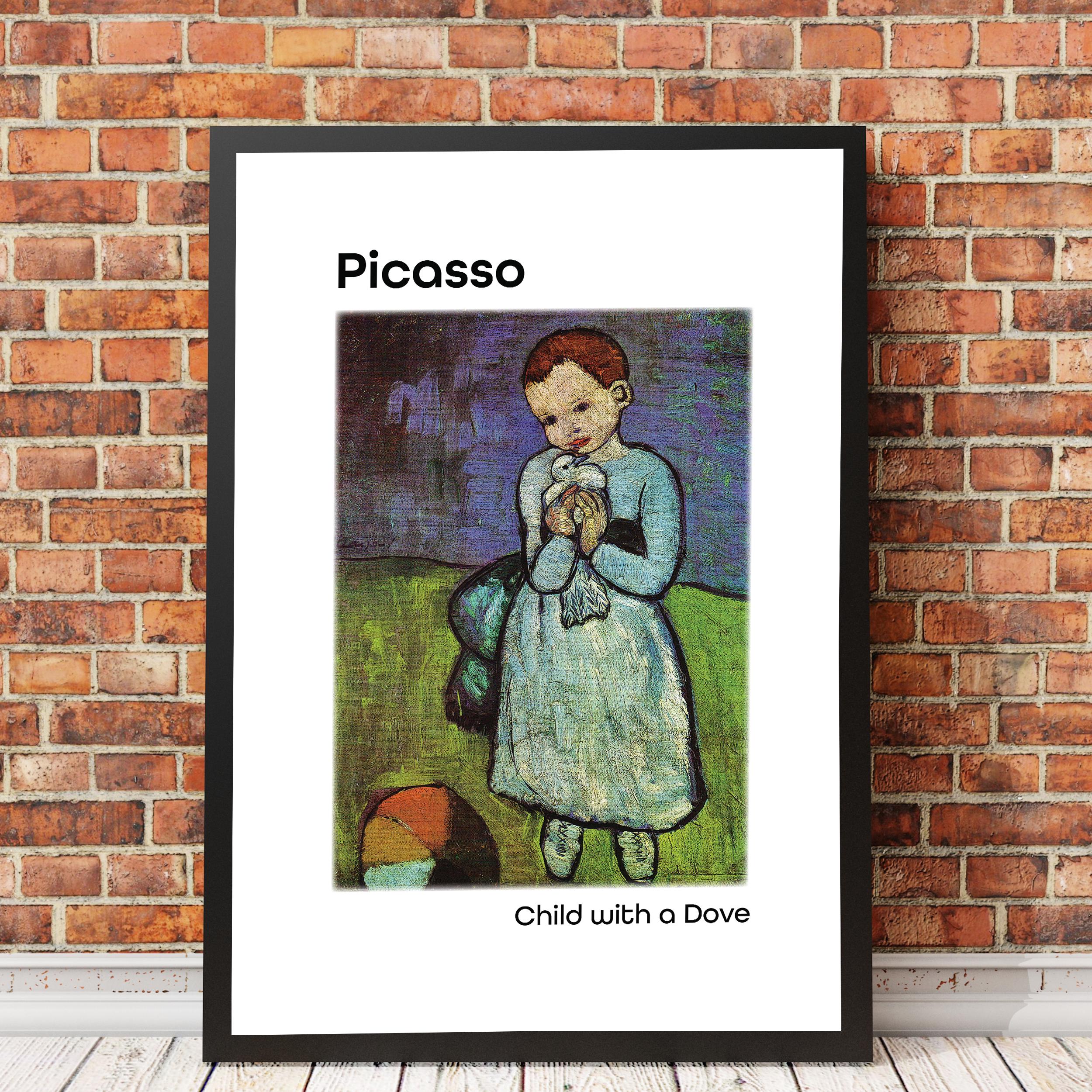 Picasso child dove - Etsy 日本
