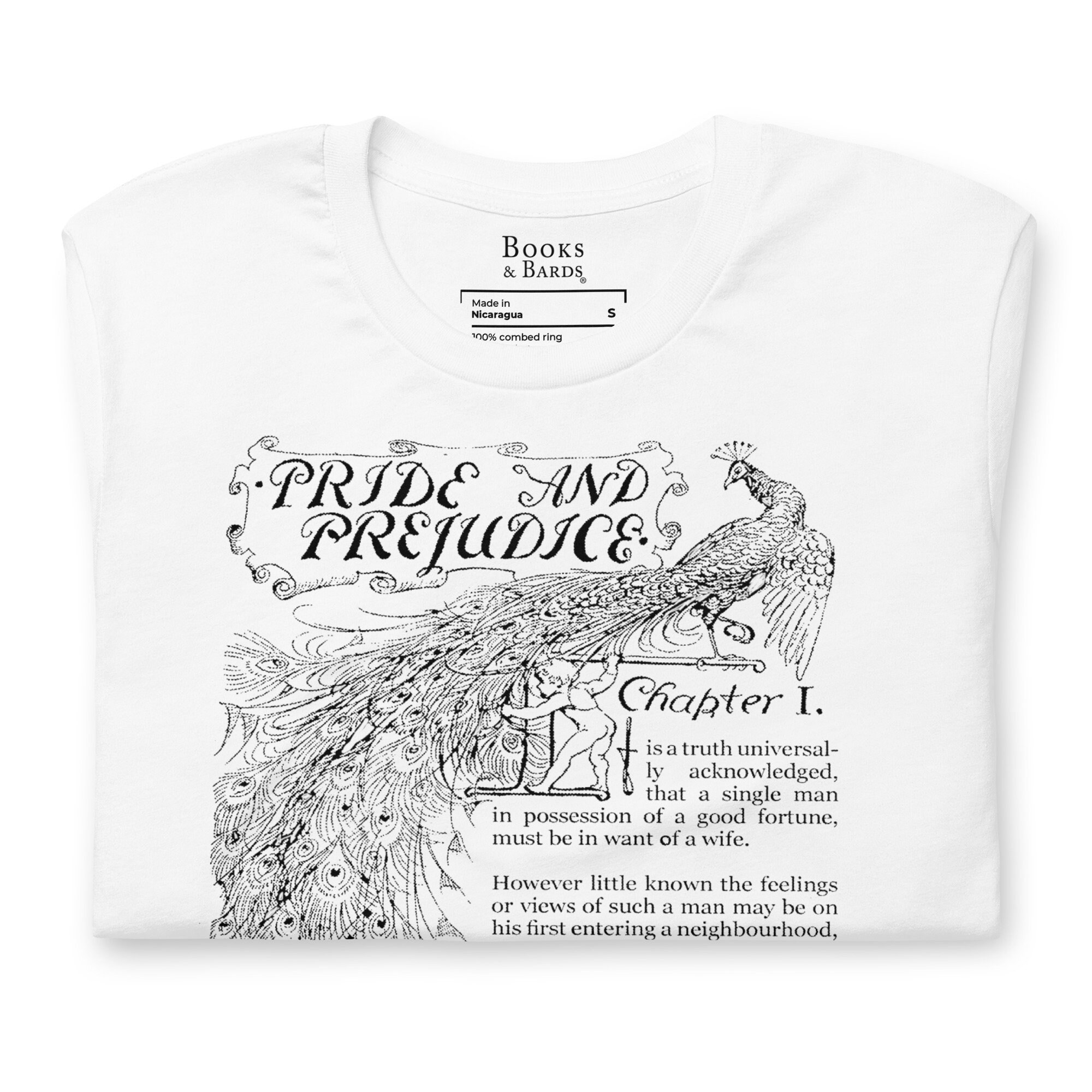 Pride & Prejudice T-Shirt | Jane Austen | Classic Books