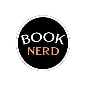 Adesivo in vinile Book Nerd, regali per amanti dei libri, regali letterari, adesivo in vinile per libri, libri classici, regali per libri