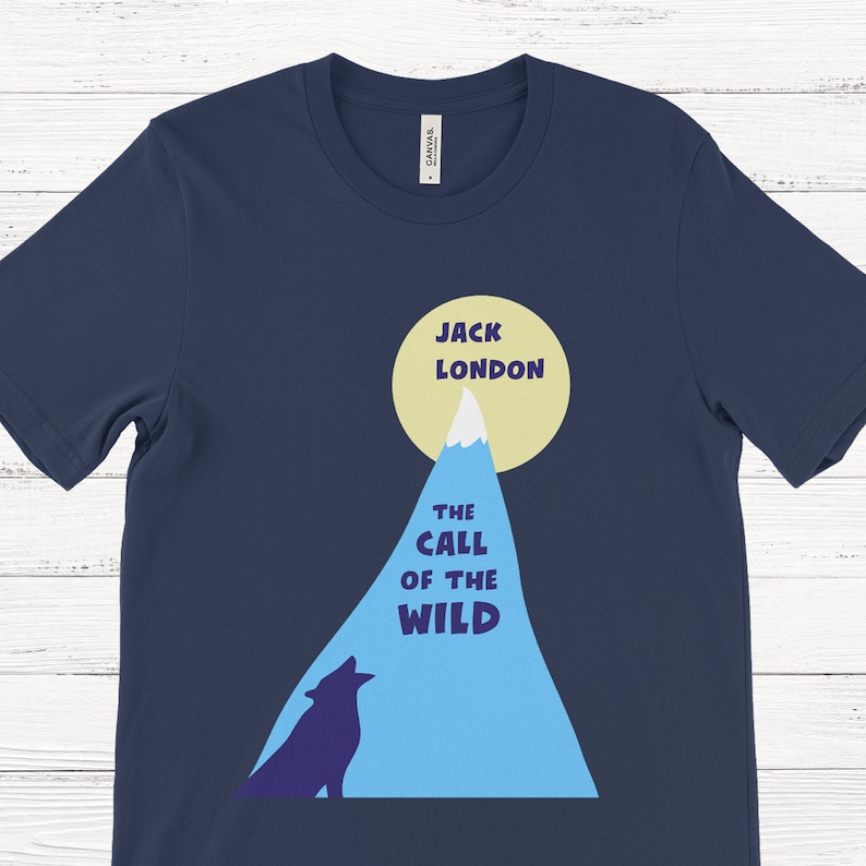 The Call of the Wild Tee | Jack London | Alaska | Soft Jersey Unisex Tee | image 1
