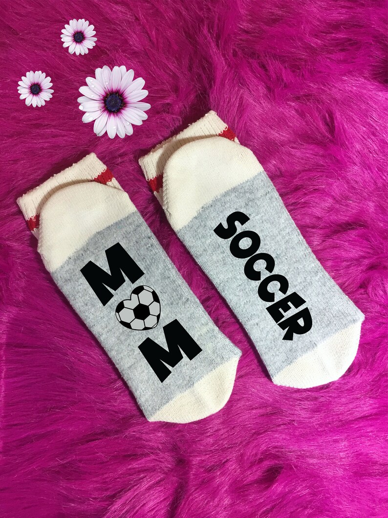 gift for mom stocking stuffer Mothers day gift for wife birthday gift Soccer mom if you can read this wine socks bring me socks