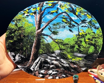 Piedras de Thurmont (pintura ovalada de 8 x 10 pulgadas)