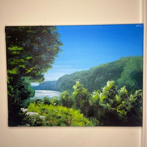 Harpersfernfähre (12 x 16 in Malerei auf Leinwand)