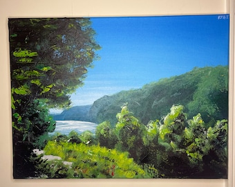Harpers ferry (12x16in painting on canvas)