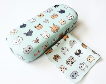 Glasses Case - All Cats Standard Hard Case | Unique easter gift for cat lovers Funky glasses case girlfriend gift boyfriend birthday gift