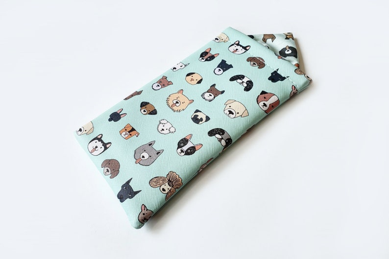 All Dogs Glasses case Sunglasses case Soft pouch Unique pet Etsy