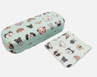 Snaptotes I Love My Dog Leather Eyeglass Case Snaptotes I Love My Dog Leather Eyeglass Case