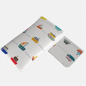 Smooth Sailing designed glasses and sunglasses case | Sunglasses case for women vacation gifts friends forever gift picnic day gift son gift