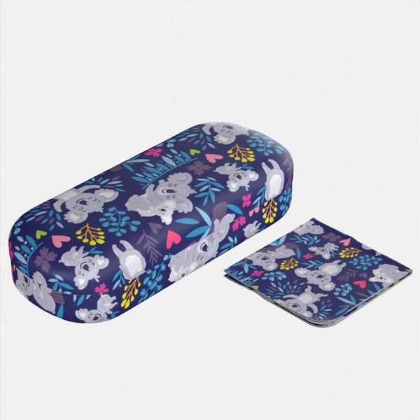 Glasses Case - Cute Koalas Hard Case | Sister gift from brother koala gifts for women husband birthday gift ideas animal lover gift