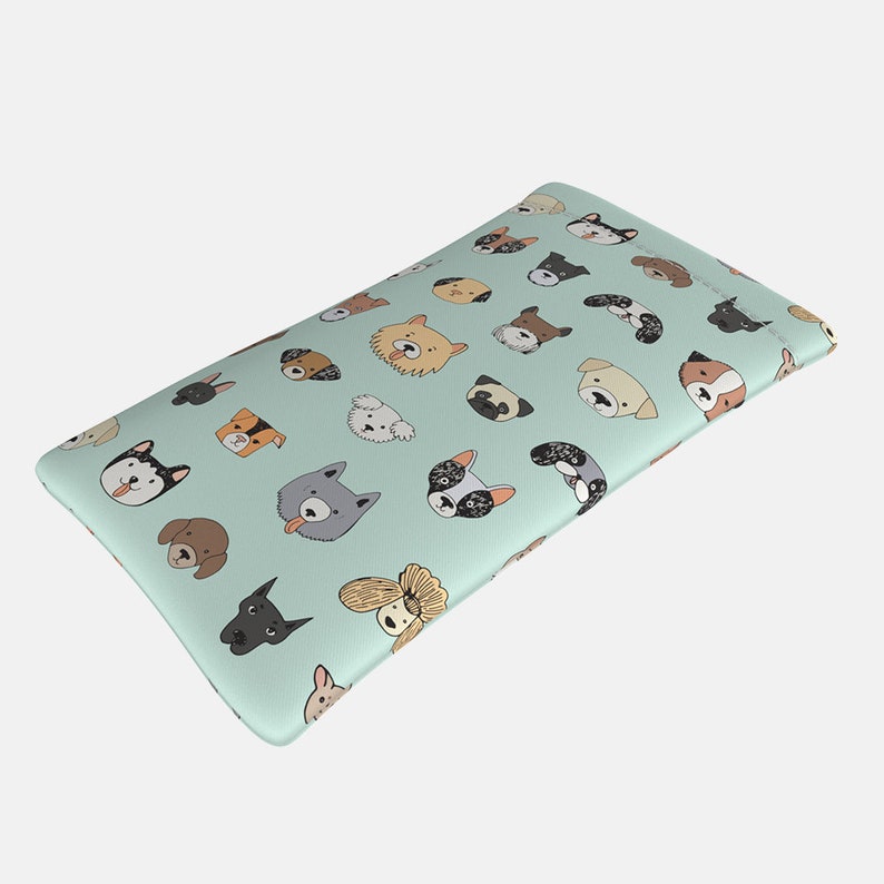 All Dogs Glasses case Sunglasses case Soft pouch Dog owner gift for men dog mom gift for her mothers day gift dog mom girlfriend gift image 3