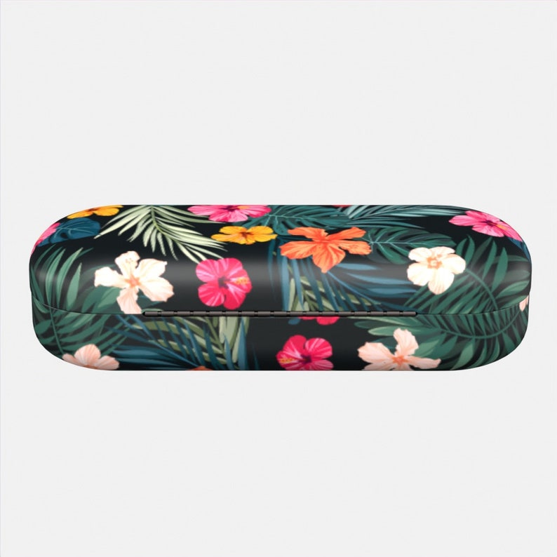 Glasses Case Tropical Affairs hard case Eyeglasses case girlfriend gift tropical style case birthday gift mothers day gift for grandma image 6