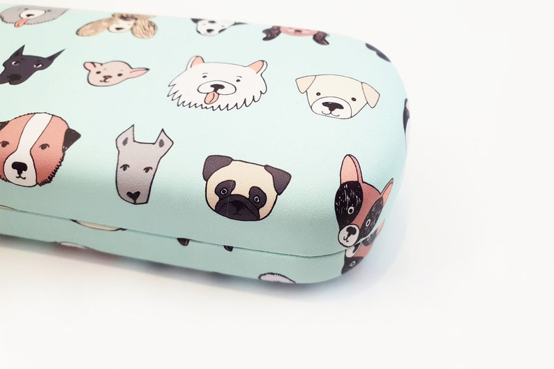 Glasses Case Just Dogs Hard Case Dog lover gift for him Etsy