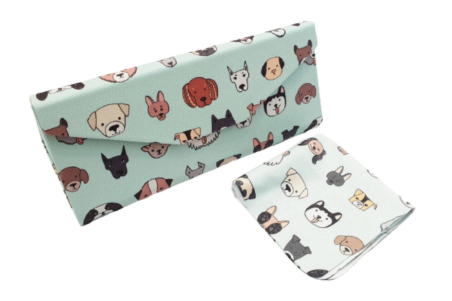 Glasses Case All Dogs Foldable Case Gift for dog lover Etsy