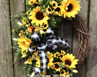 Sunflower Wreath Tutorial, How to Instructions, Digital Video