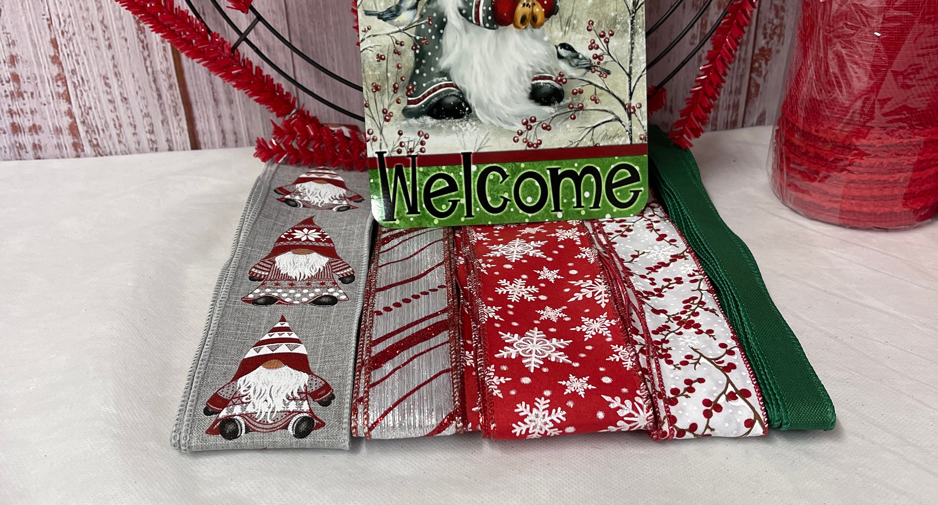 Christmas Wreath Kit DIY Wreath Kit for Christmas Winter Etsy