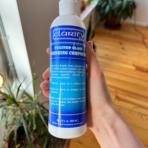 Clarity Wax for Stained Glass