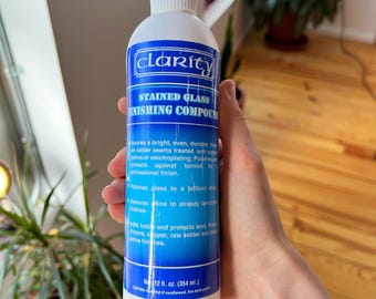 Wosk Clarity: Środek do wykańczania witraży