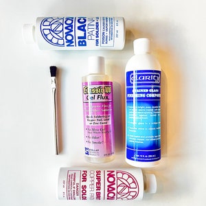 Stained Glass Liquid Solutions Set | Stained Glass Gift Set