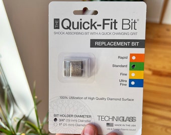 Techniglass slijpbit: standaard 3/4" snelwissel vervangingsonderdeel