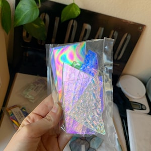 Dichroic Scrap Pack 96 and 90 COE Fusible and perfect for stained glass, mosaic, fusing, and more glass projects!