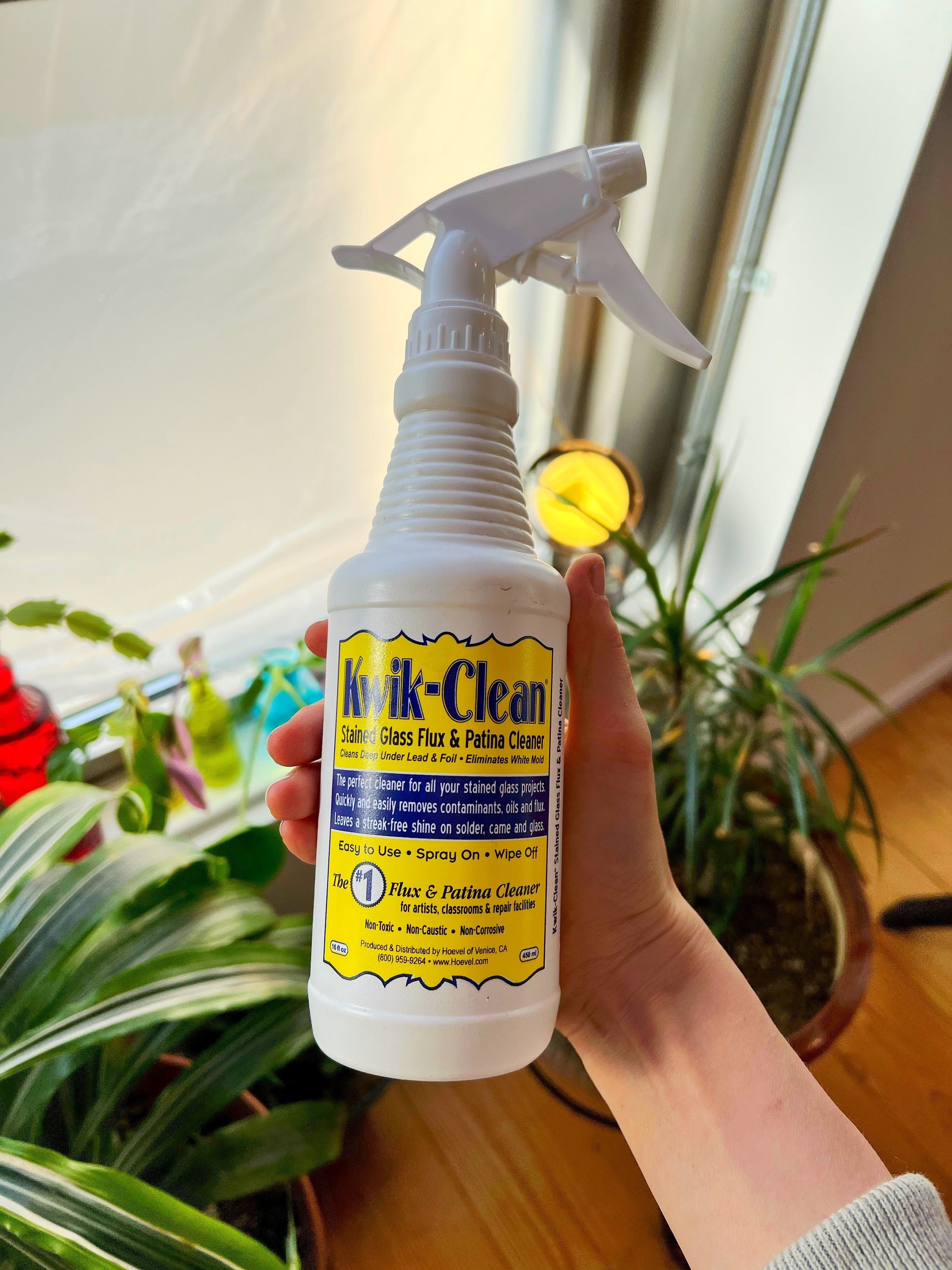 Kwik Clean Flux Cleaner for Stained Glass 