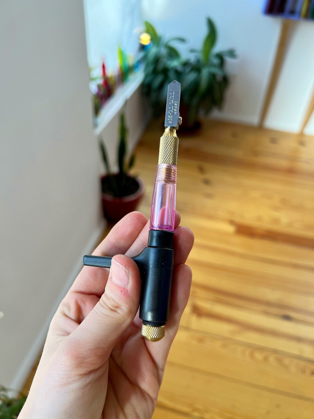 Toyo Glass Cutter Custom Grip Glass Cutter Etsy