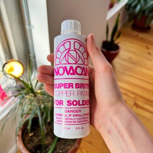 Novacan Copper Patina for Solder - 8oz