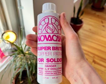 Novacan Copper Patina for Solder - 8oz