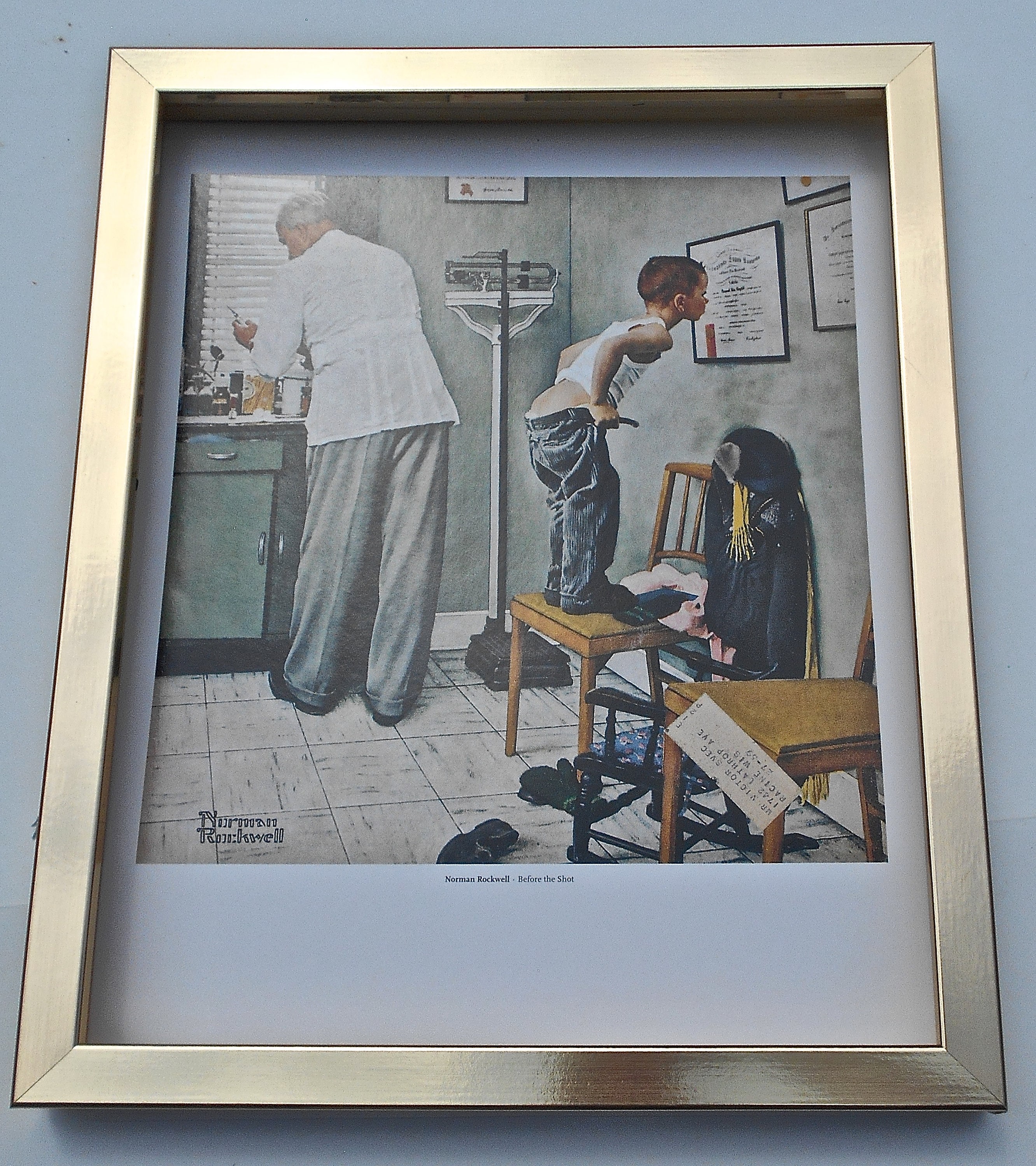 Norman Rockwell Before The Shot